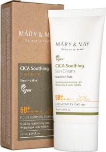 TRITON Mary&May Krem przeciwsłoneczny CICA Soothing SPF50+ - 50 ml 1