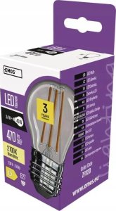 Emos Żarówka Filament Mini Glob ZF1120 3,4W LED E27 2700K Emos 1