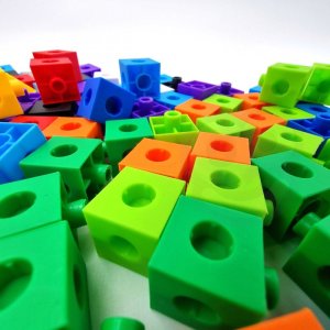 Woopie Klocki Konstrukcyjne 3D Sześciany 150 el. 4