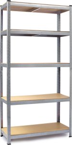 Humberg Regał metalowy magazynowy 180 x 90 x 40 cm Humberg HR-812 + pokrowiec 2