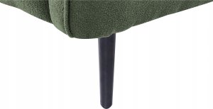 Beliani Szezlong boucle prawostronny zielony CHEVANNES 11