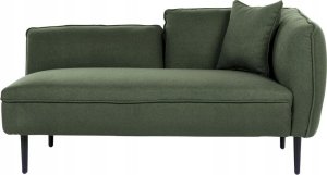 Beliani Szezlong boucle prawostronny zielony CHEVANNES 3