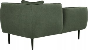 Beliani Szezlong boucle prawostronny zielony CHEVANNES 5