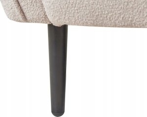 Beliani Szezlong boucle prawostronny beżowy CHEVANNES 9