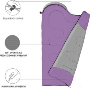 Triton NC2008 typu Mumia r. M szaro-fioletowy 4