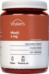 Triton Vitaler's Copper (Miedź) 2 mg - 120 tabletek 1