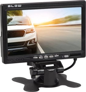 Blow MONITOR 7" do kamery cofania LCD TFT Blow z 2 wejściami AV 4