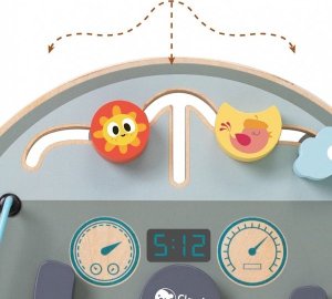 Classic World Tablica Manipulacyjna Wielofunkcyjna 6w1 Podróżowanie 4