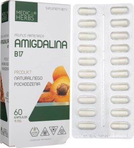 Triton Medica Herbs Amigdalina B17 4 mg- 60 kapsułek 1