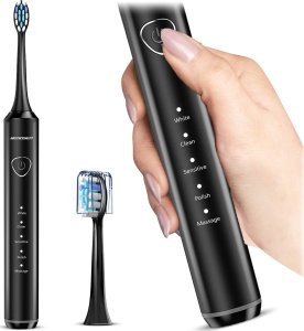 Berdsen Szczoteczka soniczna do zębów Sonica B5 czarna 2