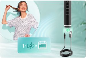 Szczoteczka Berdsen Sonica B5 Czarny 20