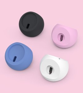 Ładowarka Choetech H050 MagSafe Biały Różowy 4