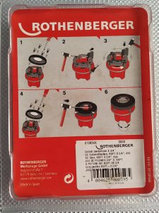 Rothenberger Spare tapping blades ROTHENBERGER BSPT R, 4 pcs. 3/4" 1