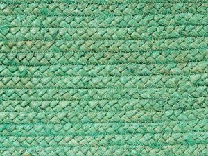 Beliani Puf z juty 45 x 45 x 30 cm zielony DHADAR 6