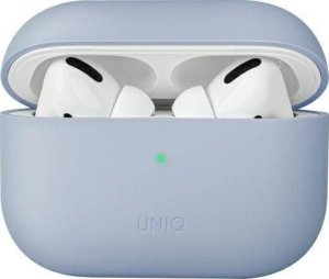 Uniq UNIQ etui Lino AirPods Pro Silicone błękitny/arctic blue 1