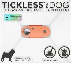 Triton TickLess Pet Mini Ultradźwiękowa ochrona przed kleszczami - Hot Peach 1