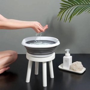 Strado Miska silikonowa składana uniwersalny pojemnik - L 36x26x14,8 cm 2