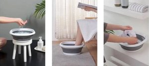 Strado Miska silikonowa składana uniwersalny pojemnik - L 36x26x14,8 cm 5