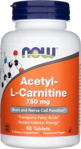 Triton Now Foods Acetyl L-Karnityny 750 mg - 90 tabletek 1