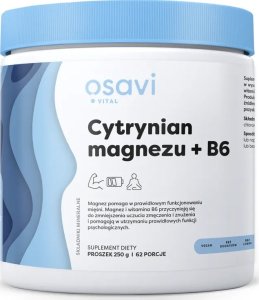 Osavi Osavi - Cytrynian Magnezu + B6, Proszek, 250g 1