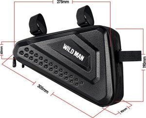 WildMan WILDMAN Etui/sakwa na ramę roweru ES19 uchwyt rowerowy czarna/black 6