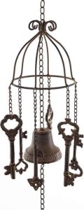 Art-Pol Dzwonek Wiszący metalowy Wietrzny Ozdoba Ogród 6