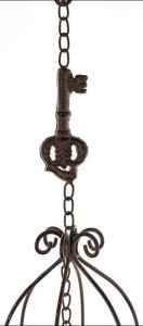 Art-Pol Dzwonek Wiszący metalowy Wietrzny Ozdoba Ogród 7