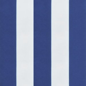 vidaXL vidaXL Poduszki na krzesła, 6 szt., niebiesko-białe paski, tkanina 9