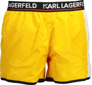 Karl Lagerfeld KARL LAGERFELD CZĘŚCI KOSTIUMÓW PLAŻOWYCH POD MĘŻCZYZNA ŻÓŁTY S 1