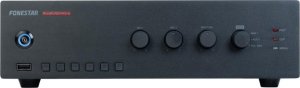 Fonestar Fonestar PROX-60 - Wzmacniacz P.A. 60 W RMS, 100 V/4 , odtwarzacz USB/MP3/FM, auto playback, 2 x mic input, mixer 2 wejść mikrofonowych i liniowego. Regulacja barwy dźwięku. Dedykowany do średnich instalacji PA oraz edukacji. 1