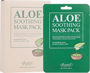 Triton Benton Maseczki w płachcie z aloesem Aloe Soothing Mask - 10 sztuk 1