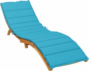 vidaXL vidaXL Poduszka na leżak, turkusowa, tkanina Oxford 3