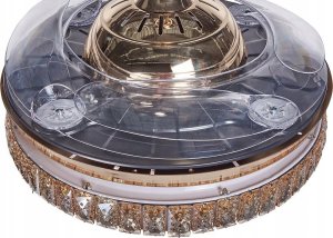 Wentylator Beliani Wentylator sufitowy złoty ASHLEY 3