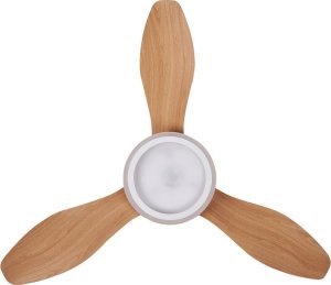 Wentylator Beliani Wentylator sufitowy brązowy MUDDY 3