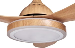 Wentylator Beliani Wentylator sufitowy brązowy MUDDY 5