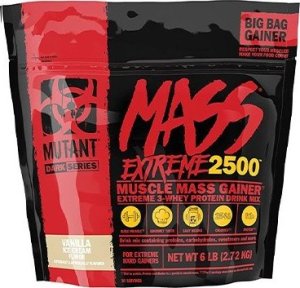 PVL PVL Mutant Mass Extreme 2500 Gainer, lody waniliowe - 2720 g 1