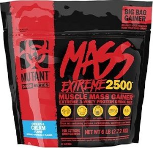 TRITON PVL Mutant Mass Extreme 2500 Gainer, ciastko z kremem - 2720 g 1