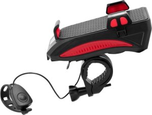 Spokey Lampka rowerowa z uchwytem na smartfona Spokey HOLDI 3