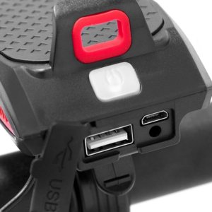 Spokey Lampka rowerowa z uchwytem na smartfona Spokey HOLDI 4