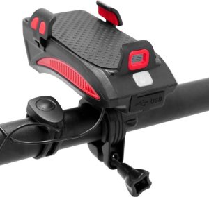 Spokey Lampka rowerowa z uchwytem na smartfona Spokey HOLDI 6