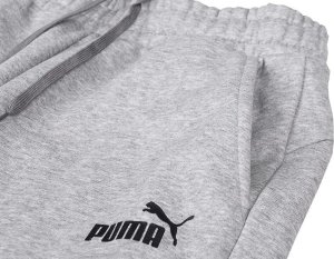 Puma Spodnie dla dzieci Puma ESS Logo Pants FL szare 586973 03 128cm 3