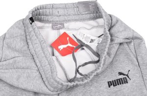 Puma Spodnie dla dzieci Puma ESS Logo Pants FL szare 586973 03 128cm 5