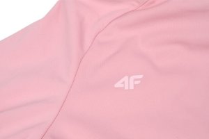 4f Kurtka przejściowa softshell z kapturem dla dziewczynki 4F jasny róż HJZ21 JSFD002 56S 164cm 7