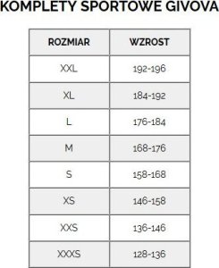 Givova Dres Givova Tuta Torino granatowo-niebieski TR031 0204 S 3