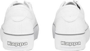 Kappa Buty damskie Kappa Boron Low PF biało-srebrne 243162 1015 40 7