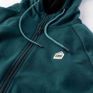 Elbrus Męska bluza z kapturem rozpinana Elbrus Rufo turkusowa rozmiar M 4