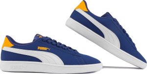 Puma Buty dla dzieci Puma Smash v2 Buck Jr niebieskie 365182 47 37,5 1