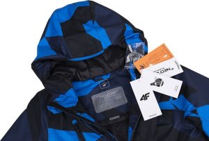 4f Kurtka narciarska dla chłopca 4F granatowo-niebieska HJZ22 JKUMN002 91S 146cm 4