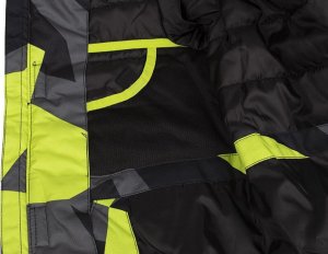 4f Kurtka narciarska dla chłopca 4F zielono-szaro-czarna HJZ22 JKUMN002 90S 134cm 7