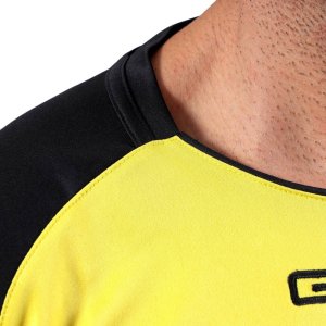 Givova Koszulka treningowa Givova Capo Interlock żółto-czarna MAC03 0710 XL 4